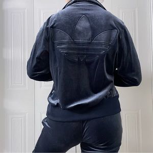 VELVET ADIDAS TRACKSUIT